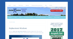 Desktop Screenshot of jordanexteriors.com