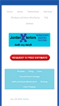 Mobile Screenshot of jordanexteriors.com